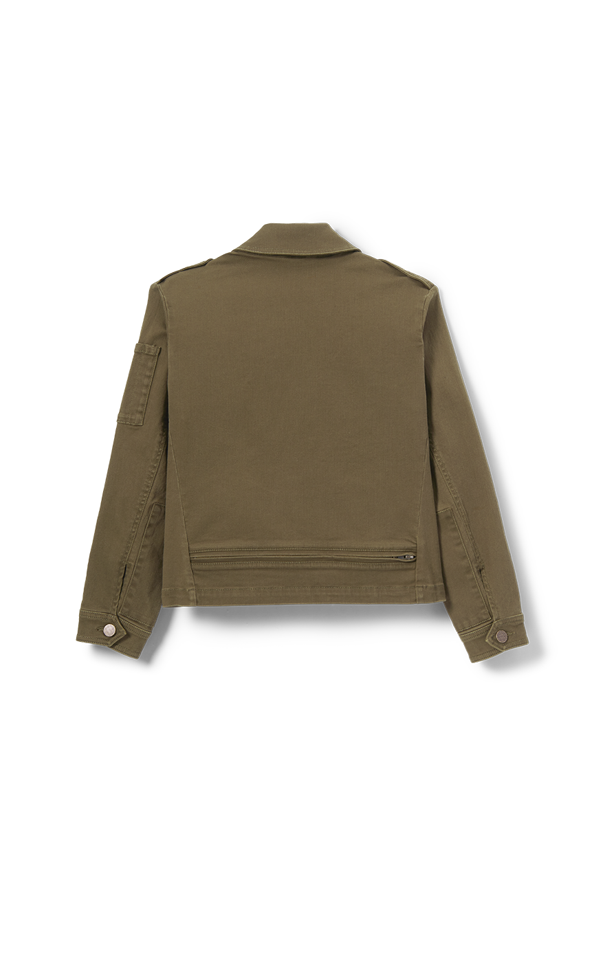 4497 Evans Jacket in Olive